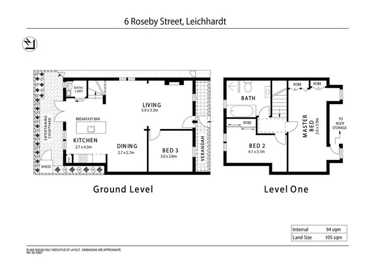 Floorplan of Homely house listing, 6 Roseby Street, Leichhardt NSW 2040