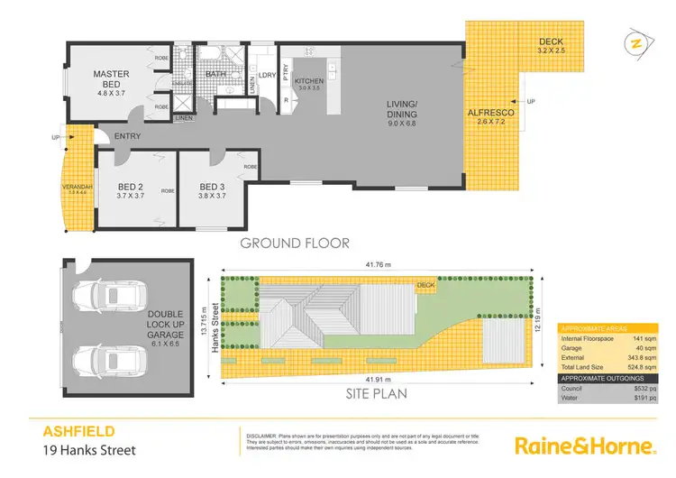Floorplan of Homely house listing, 19 Hanks Street, Ashfield NSW 2131