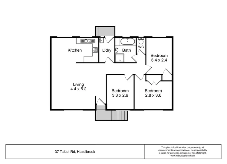 Floorplan of Homely house listing, 37 Talbot Road, Hazelbrook NSW 2779