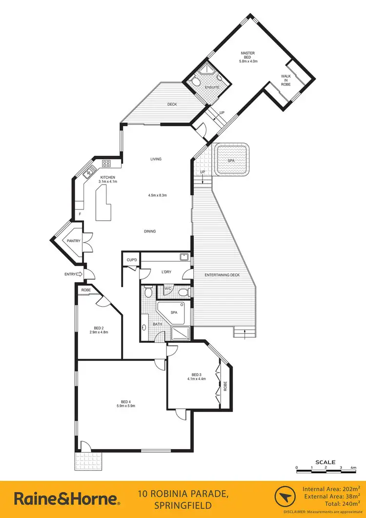 Floorplan of Homely house listing, 10 Robinia Parade, Springfield NSW 2250
