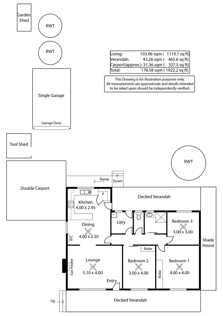 Floorplan of Homely house listing, 2 Manning Street, Tailem Bend SA 5260