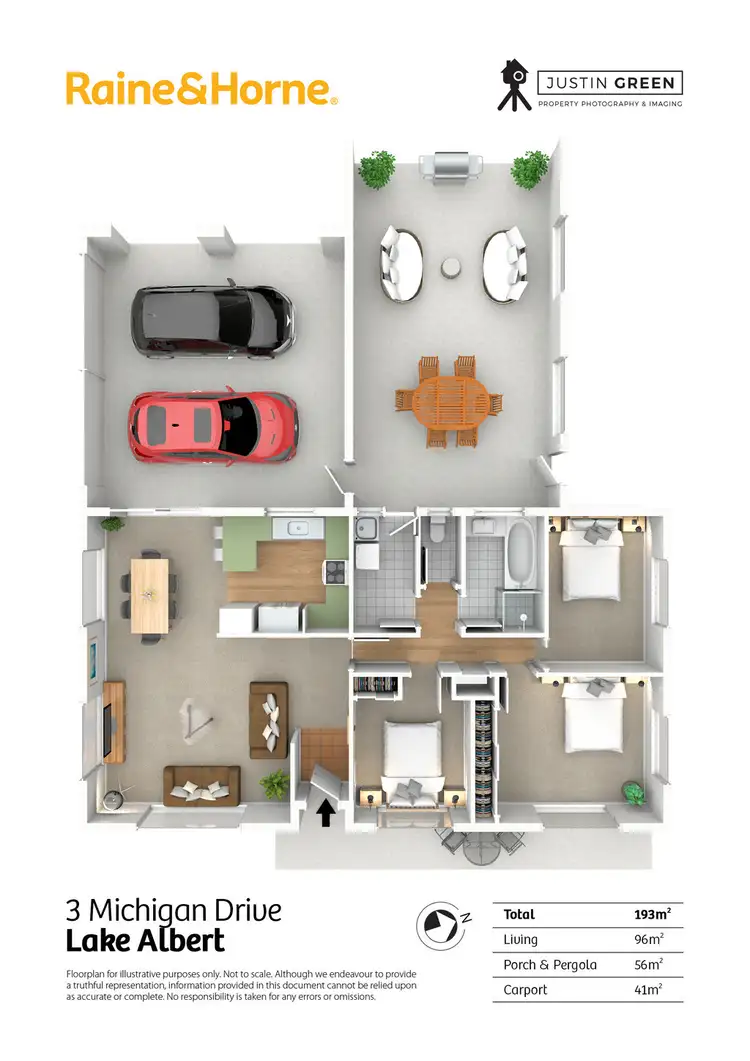 Floorplan of Homely house listing, 3 Michigan Drive, Lake Albert NSW 2650