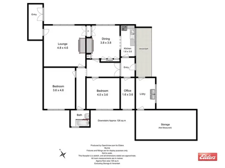 Floorplan of Homely house listing, 45 Bowes Street, Queenstown TAS 7467