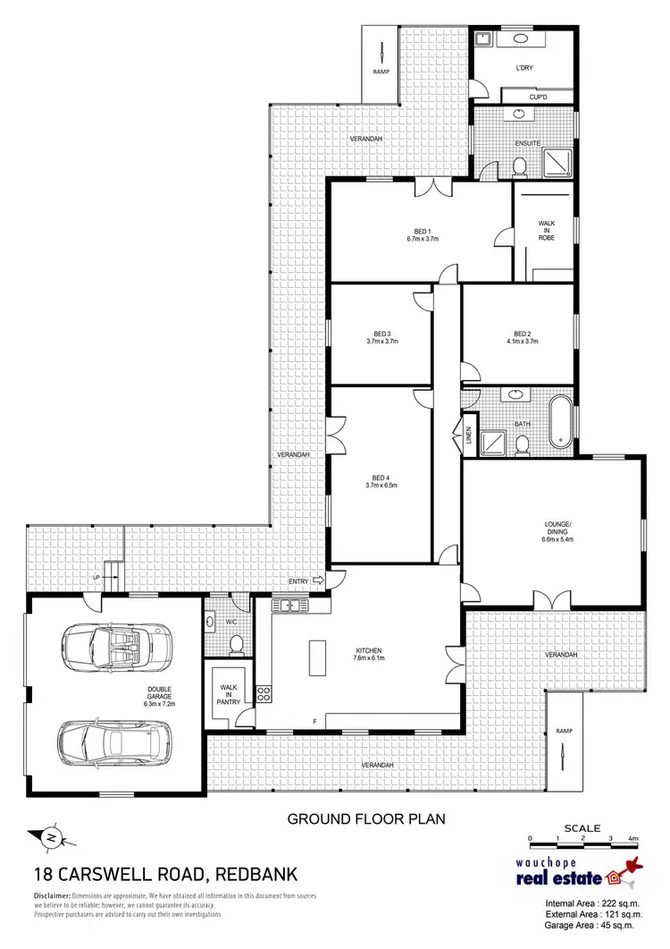 Floorplan of Homely rural property listing, 18 Carswell Road,, Redbank NSW 2446