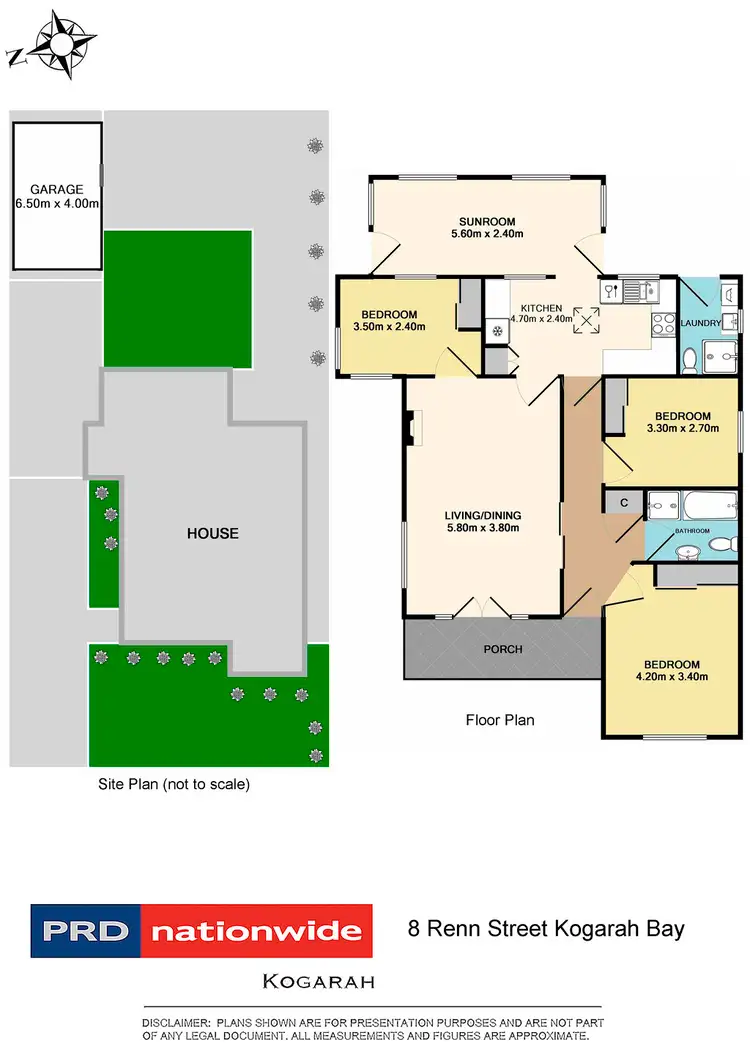 Floorplan of Homely house listing, 8 Renn Street, Kogarah Bay NSW 2217
