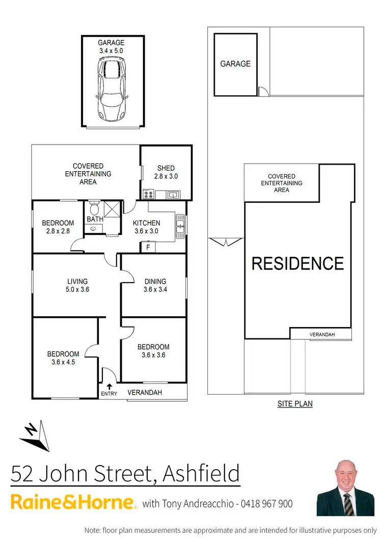 Floorplan of Homely house listing, 52 John Street, Ashfield NSW 2131