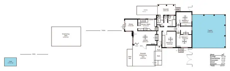 Floorplan of Homely house listing, 24 West Street, Seacliff Park SA 5049