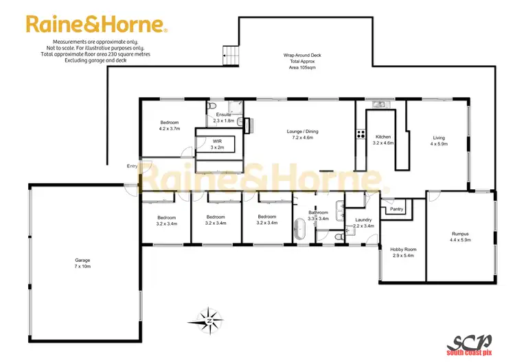 Floorplan of Homely house listing, 19 Highlands Avenue, Surf Beach NSW 2536