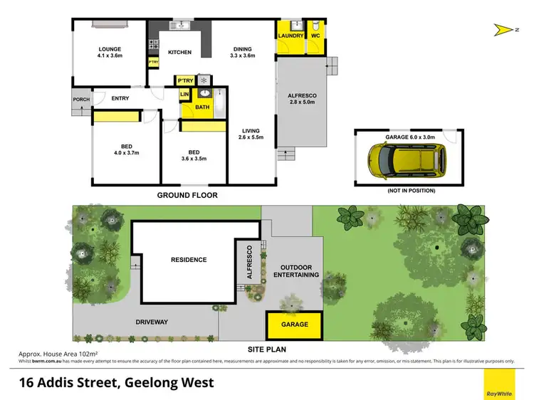 Floorplan of Homely house listing, 16 Addis Street, Geelong West VIC 3218
