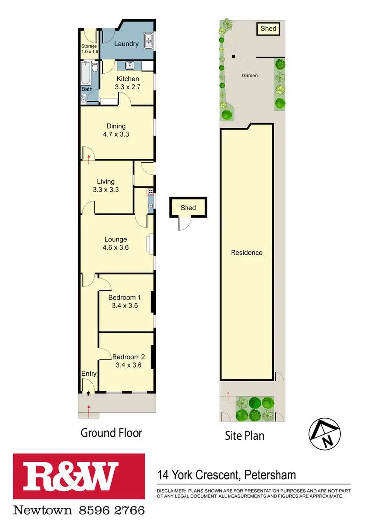 Floorplan of Homely house listing, 14 York Crescent, Petersham NSW 2049