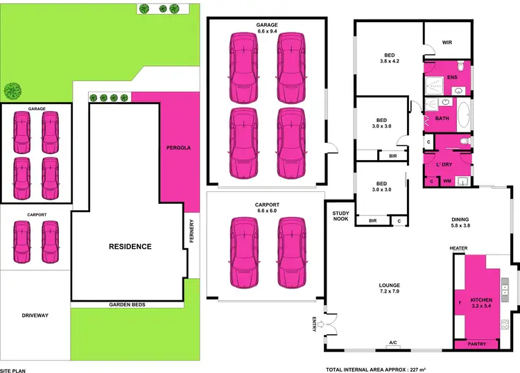 Floorplan of Homely house listing, 14 Grafton Street, St Albans Park VIC 3219