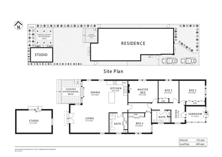 Floorplan of Homely house listing, 57a Henson Street, Summer Hill NSW 2130