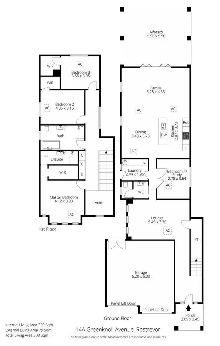 Floorplan of Homely house listing, 14A Greenknoll Avenue, Rostrevor SA 5073