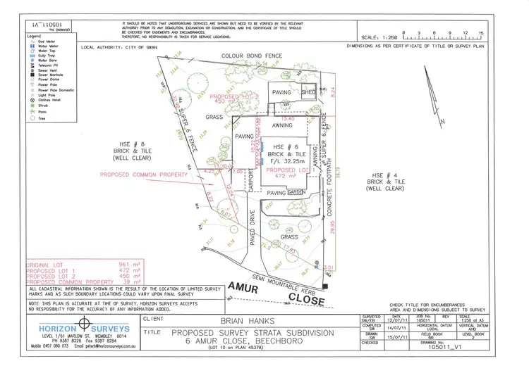 Floorplan of Homely house listing, 6 Amur Close, Beechboro WA 6063