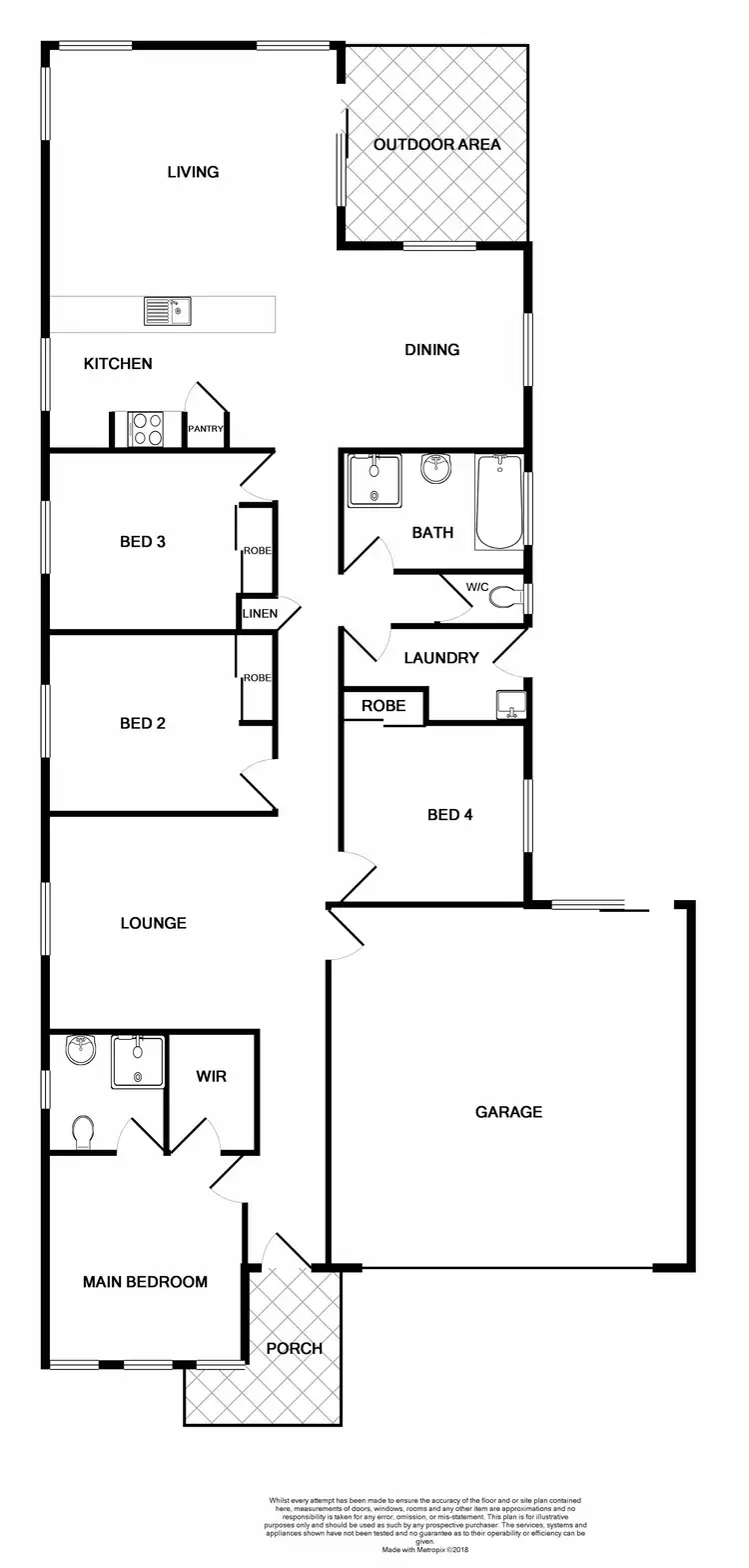 Floorplan of Homely house listing, 41 Crestview Street, Gillieston Heights NSW 2321