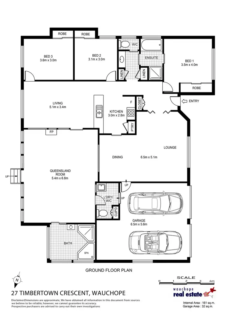 Floorplan of Homely house listing, 27 Timbertown Crescent, Wauchope NSW 2446