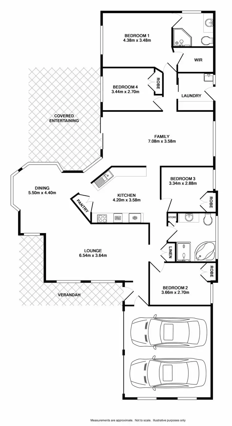Floorplan of Homely house listing, 16 Magpie Place, Ingleburn NSW 2565