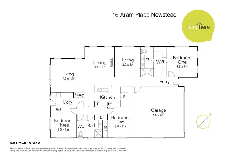 Floorplan of Homely house listing, 16 Aram Place, Newstead TAS 7250