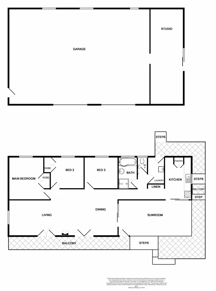 Floorplan of Homely rural property listing, 314 Moonabung Road, Vacy NSW 2421