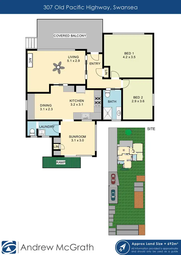 Floorplan of Homely house listing, 307 Old Pacific Highway, Swansea NSW 2281