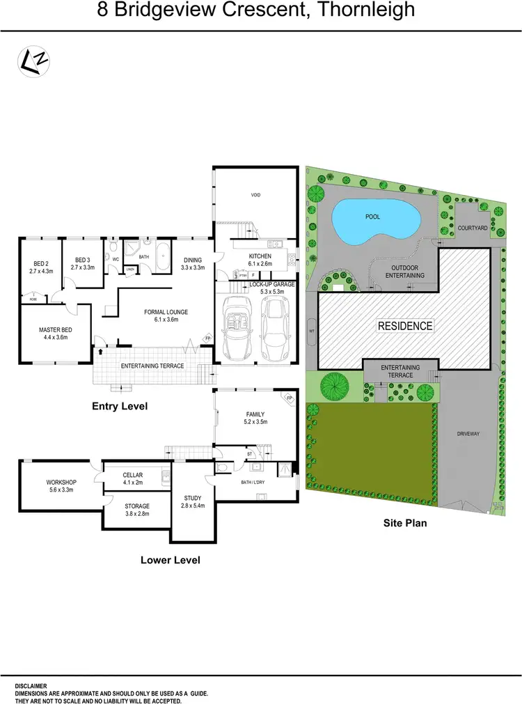 Floorplan of Homely house listing, 8 Bridgeview Crescent, Thornleigh NSW 2120