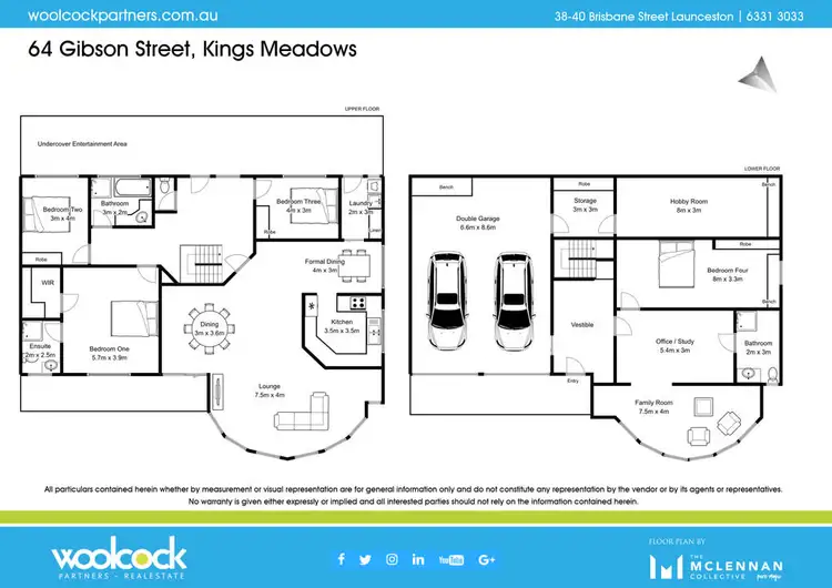Floorplan of Homely house listing, 64 Gibson Street, Kings Meadows TAS 7249