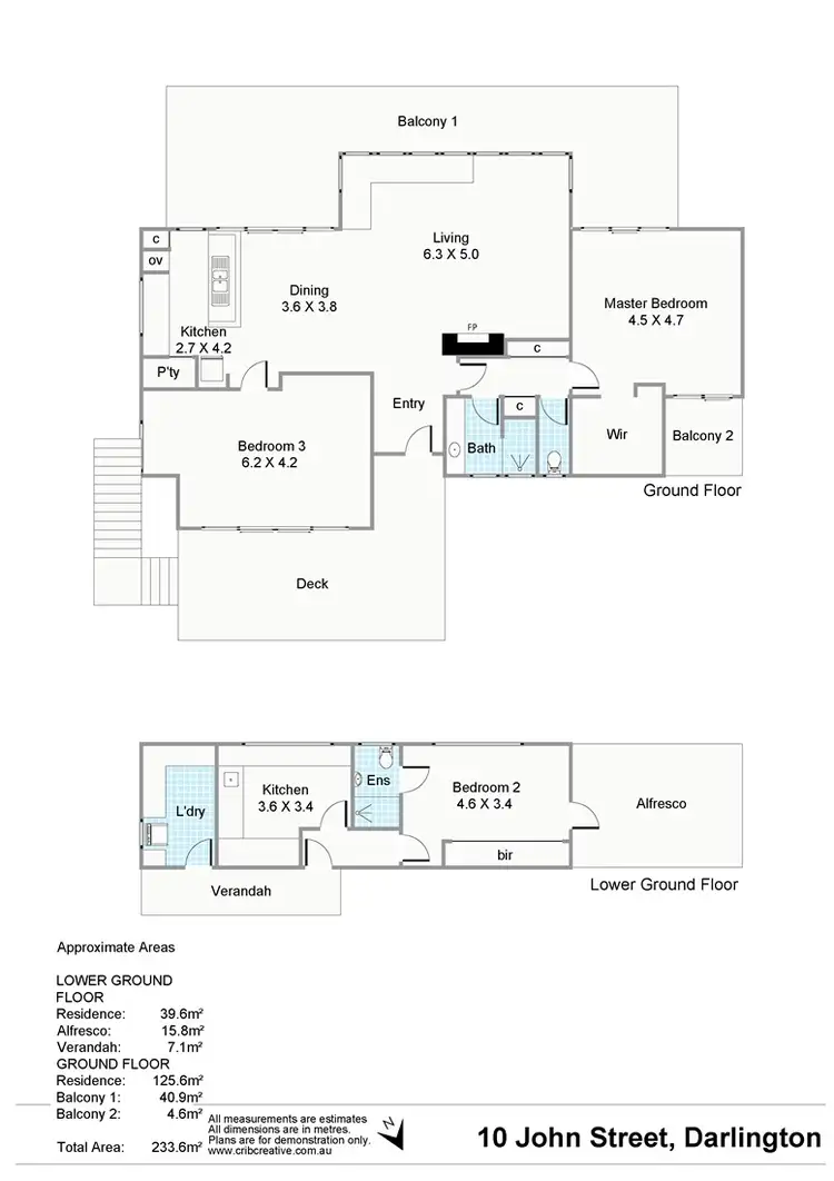 Floorplan of Homely house listing, 10 John Street, Darlington WA 6070