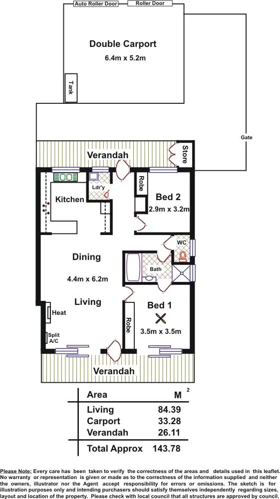 Floorplan of Homely unit listing, 238 Sportsmans Drive, West Lakes SA 5021