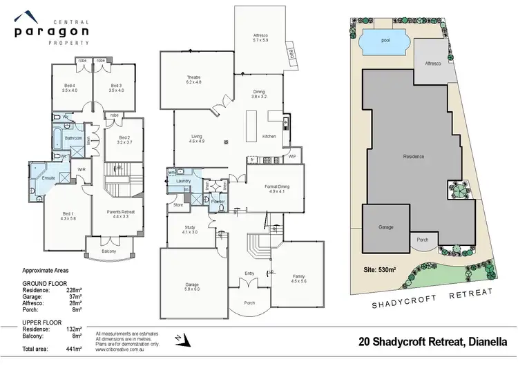 Floorplan of Homely house listing, 20 Shadycroft Retreat, Dianella WA 6059