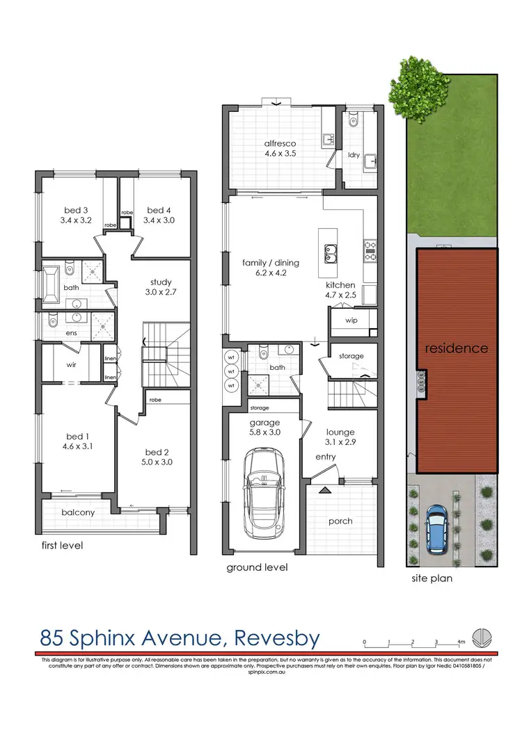 Floorplan of Homely house listing, 85 Sphinx Ave, Revesby NSW 2212
