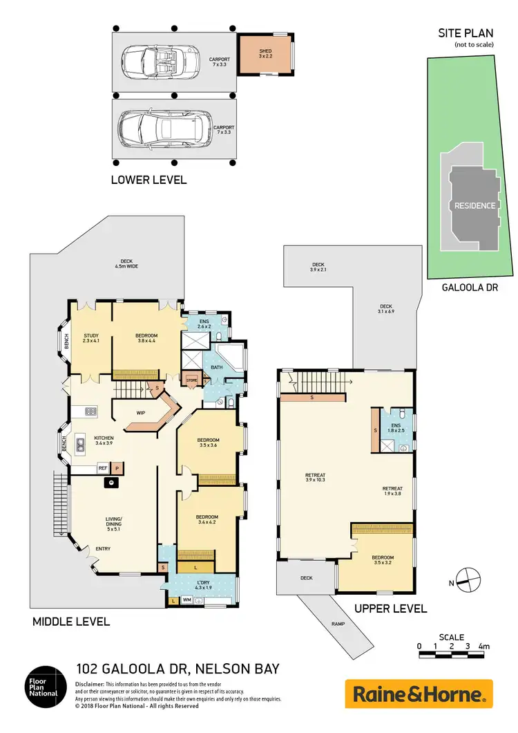 Floorplan of Homely house listing, 102 Galoola Drive, Nelson Bay NSW 2315