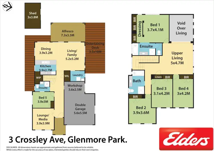 Floorplan of Homely house listing, 3 Crossley Avenue, Glenmore Park NSW 2745