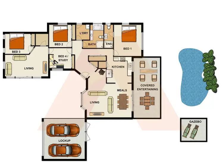 Floorplan of Homely house listing, 37 COLISA CRESCENT, Regents Park QLD 4118