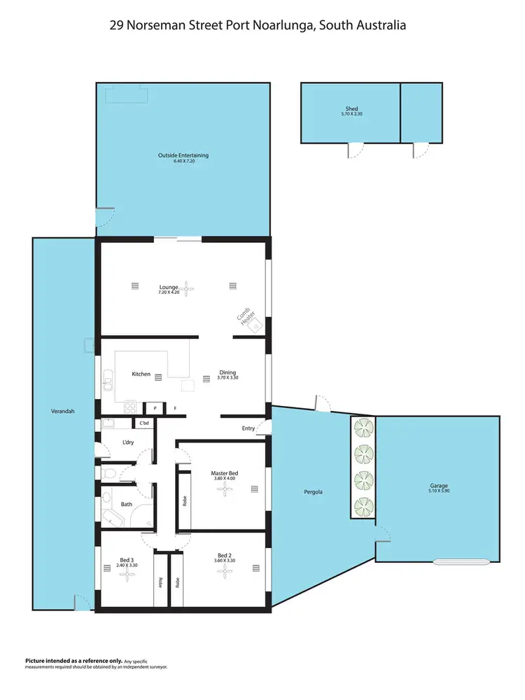 Floorplan of Homely house listing, 29 Norseman Street, Port Noarlunga South SA 5167