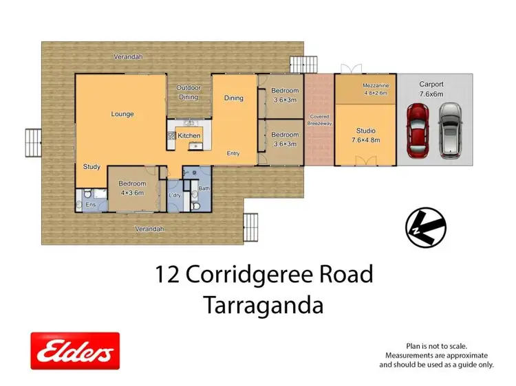 Floorplan of Homely rural property listing, 12 Corridgeree Rd, Tarraganda NSW 2550