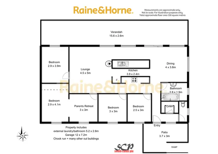 Floorplan of Homely house listing, 133 Patons Road, Moruya NSW 2537