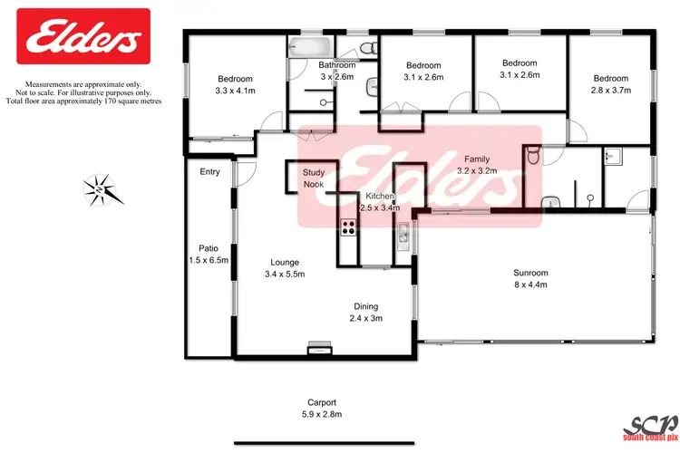 Floorplan of Homely house listing, 22 BELBOWRIE PARADE, Maloneys Beach NSW 2536