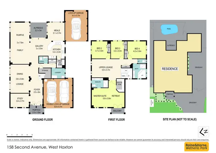 Floorplan of Homely house listing, 158 Second Avenue, West Hoxton NSW 2171