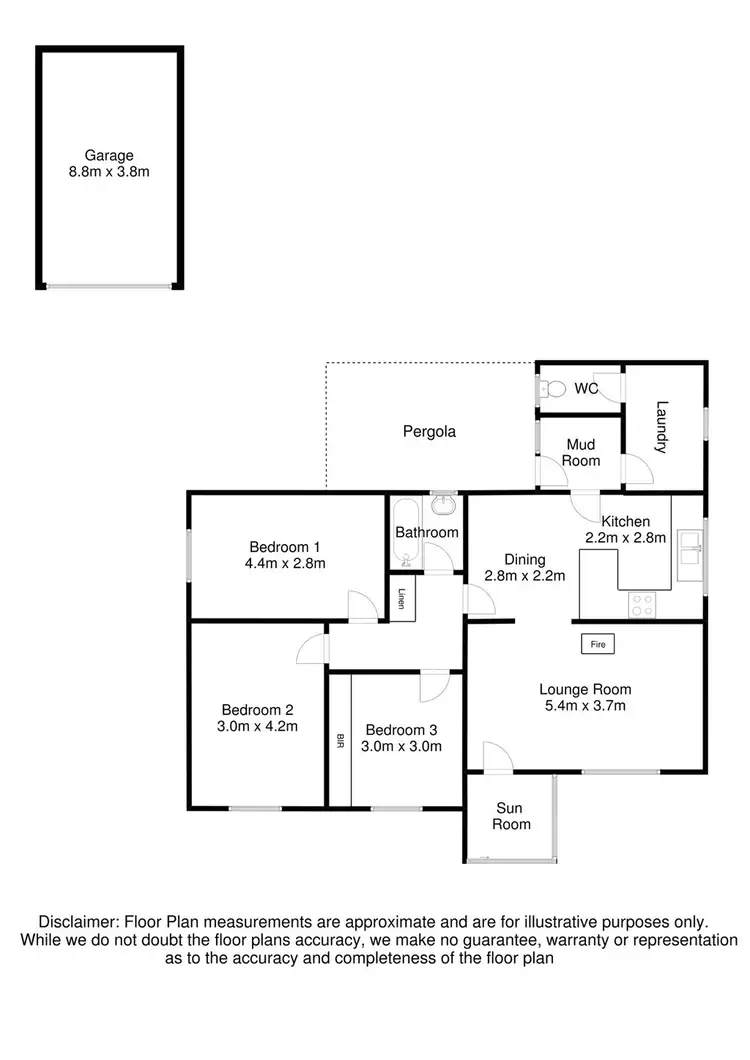 Floorplan of Homely house listing, 99 Pick Avenue, Mount Gambier SA 5290