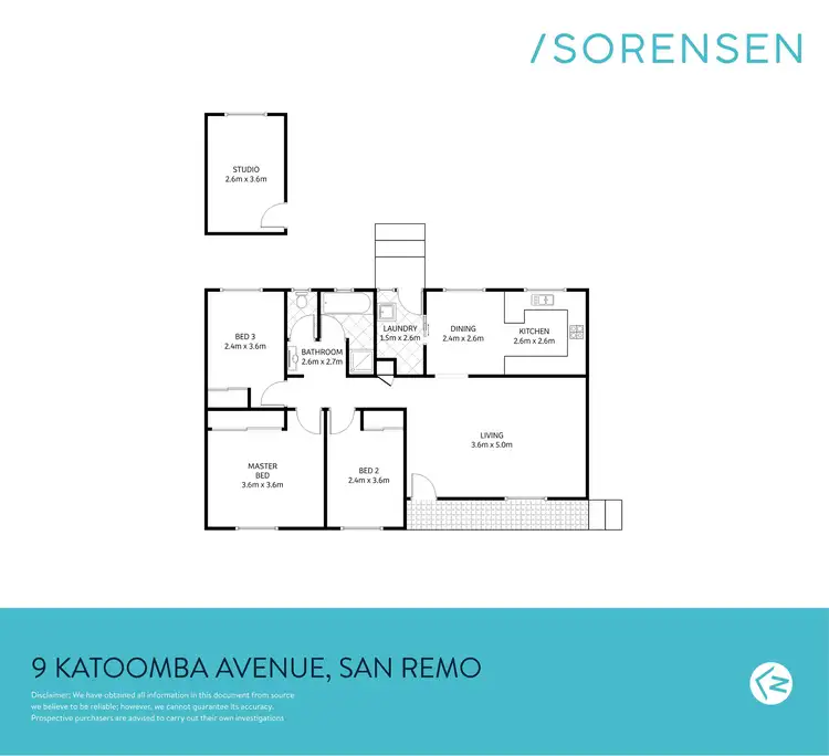 Floorplan of Homely house listing, 9 Katoomba Avenue, San Remo NSW 2262