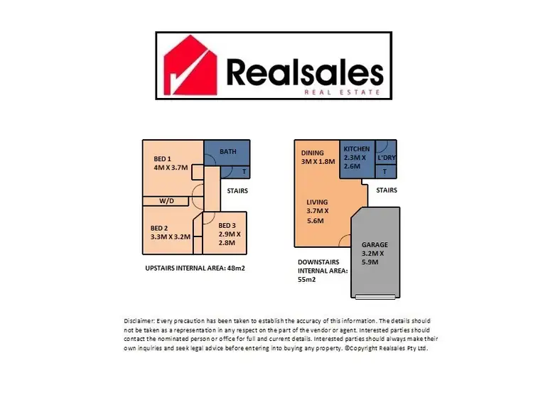 Floorplan of Homely townhouse listing, 80/14 Everest Street, Warner QLD 4500
