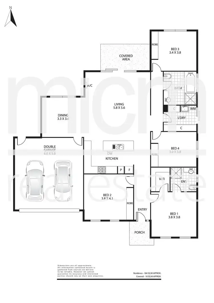 Floorplan of Homely house listing, 12 Ormesby Place, Deer Park VIC 3023
