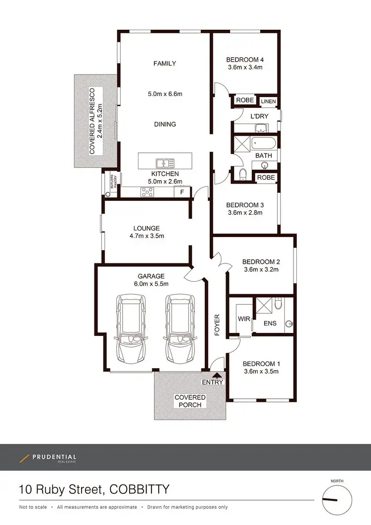 Floorplan of Homely house listing, 10 Ruby Street, Cobbitty NSW 2570