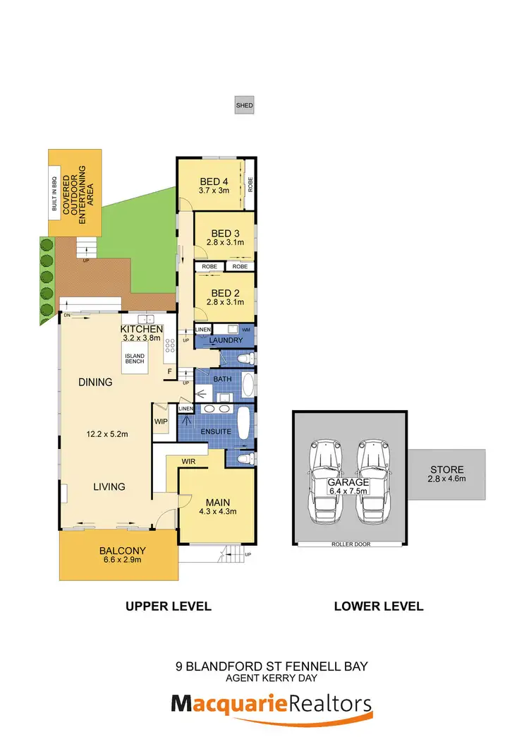 Floorplan of Homely house listing, 9 Blandford Street, Fennell Bay NSW 2283