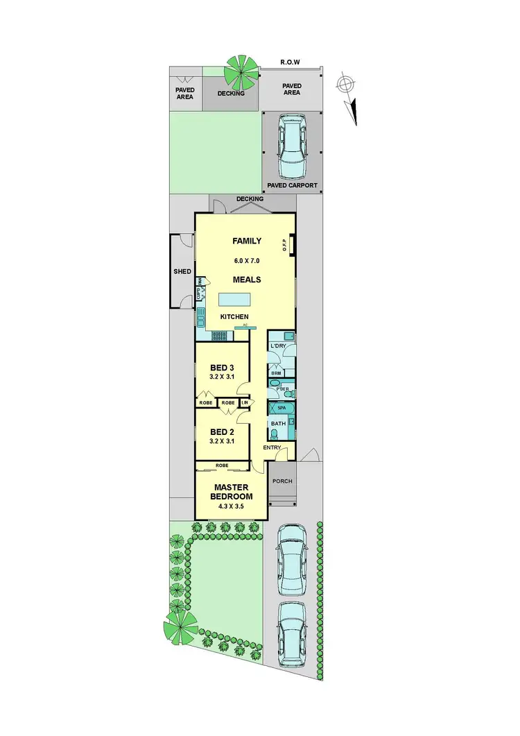 Floorplan of Homely house listing, 5 Kerferd Street, Essendon North VIC 3041