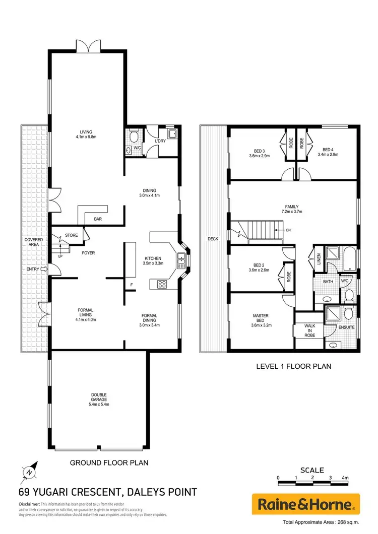 Floorplan of Homely house listing, 69 Yugari Crescent, Daleys Point NSW 2257