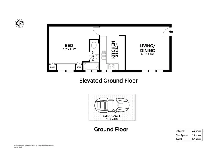 Floorplan of Homely unit listing, 7/139a Smith Street, Summer Hill NSW 2130