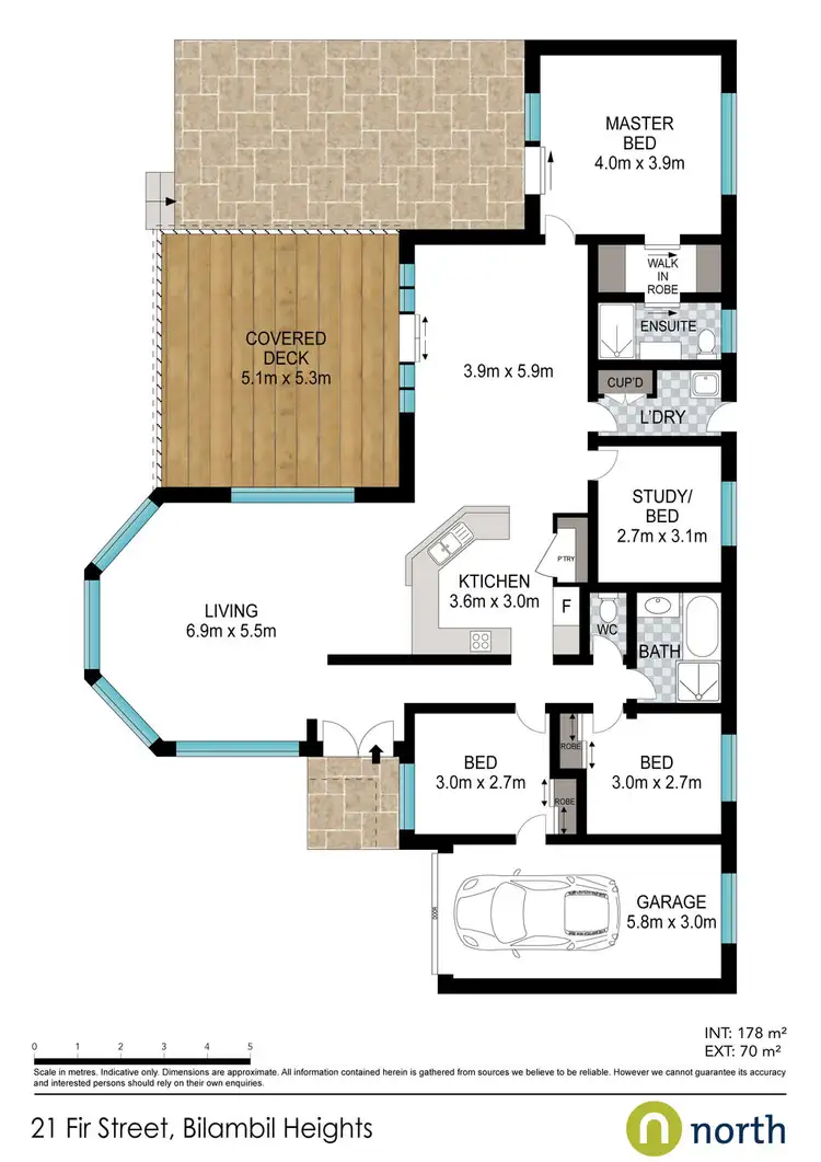 Floorplan of Homely house listing, 21 Fir Street, Bilambil Heights NSW 2486