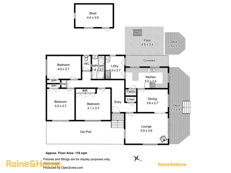 Floorplan of Homely house listing, 4 Murlali Court, Blackmans Bay TAS 7052