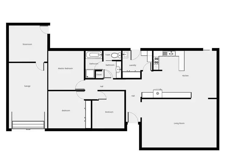 Floorplan of Homely house listing, 11 Hector Street, Mildura VIC 3500